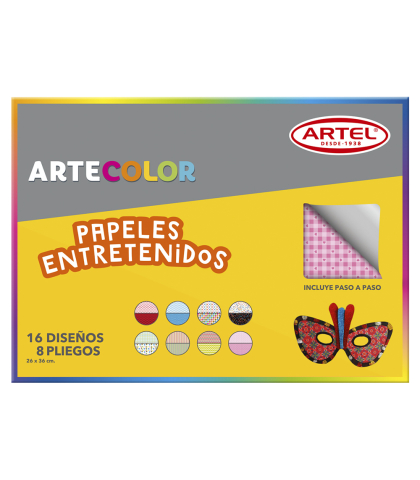 ARTECOLOR PAPELES ENTRETENIDOS