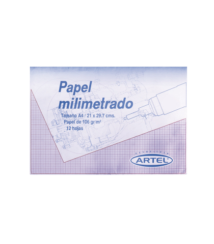 SB C/ P MILIMETRADO ARTEL 12 H A4