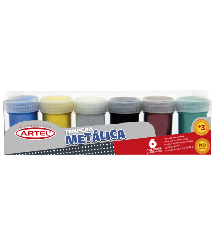 EST TEMP METAL ARTEL 6 COL 15 ML