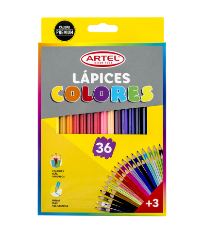 EST. 36 LAPICES DE COLORES