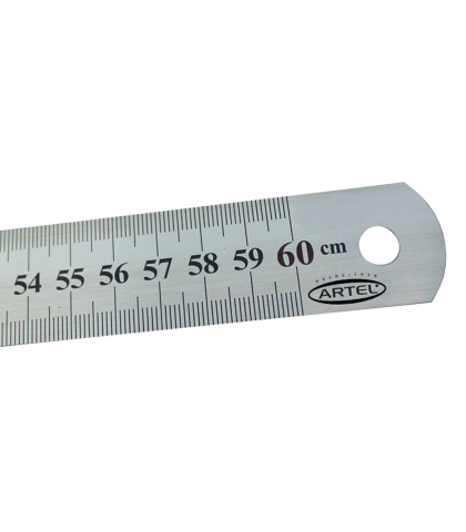 REGLA ACERO ARTEL 60 CM