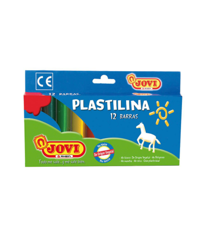 PLASTILINA 12 COL.JOVI