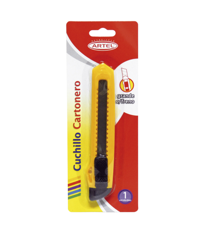 CUCHILLO CARTONERO GRANDE CON FRENO