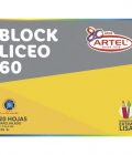Block liceo 60 20 hojas