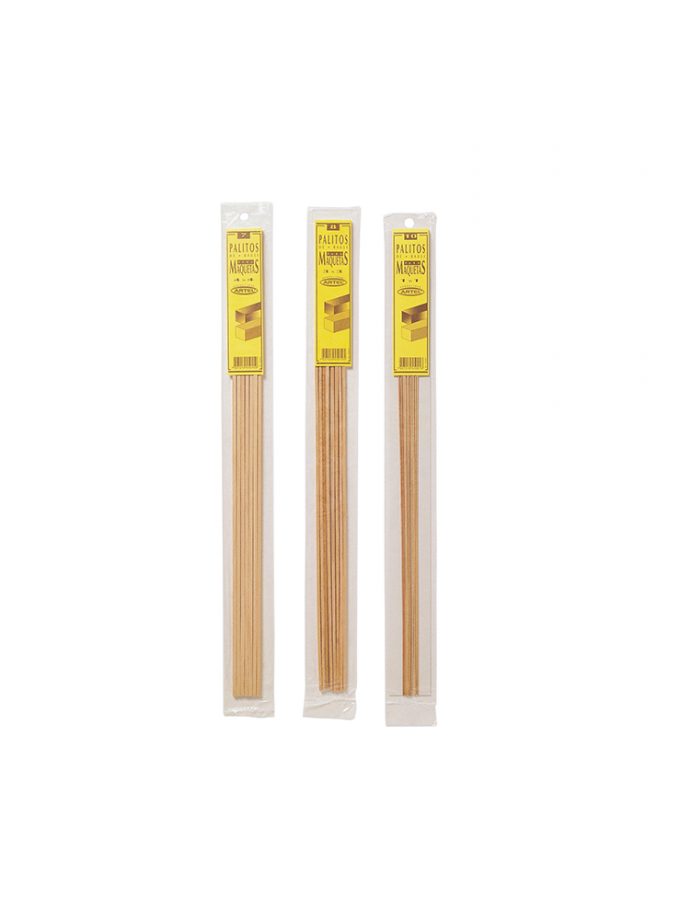 PALOS DE MAQUETA 2X8 mm
