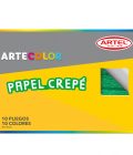 ARTECOLOR PAPEL CREPE 10 PLIEGOS